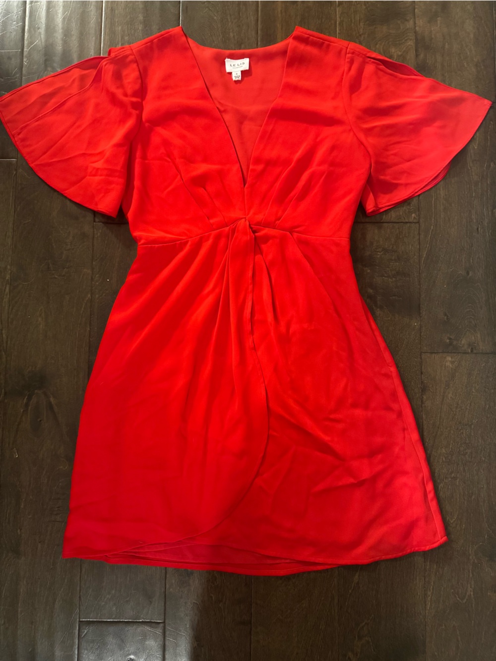 Bright Red Mini Dress